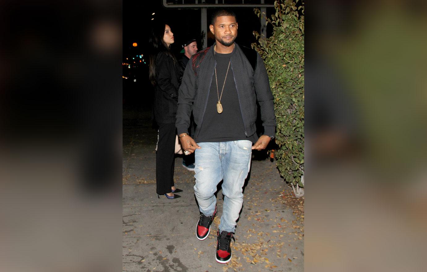 Usher herpes scandal