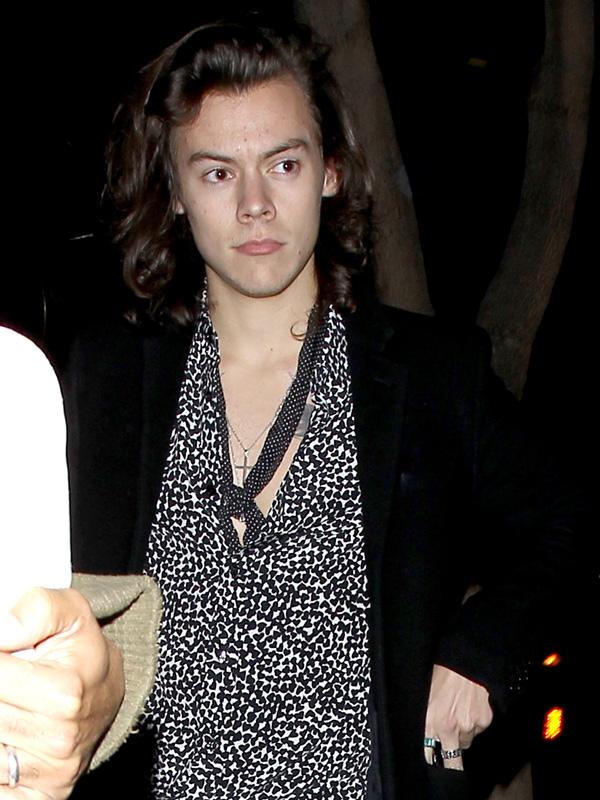 *EXCLUSIVE* Harry Styles arriving at Caleb Followill’s star studded birthday party **NO Australia, New Zealand**