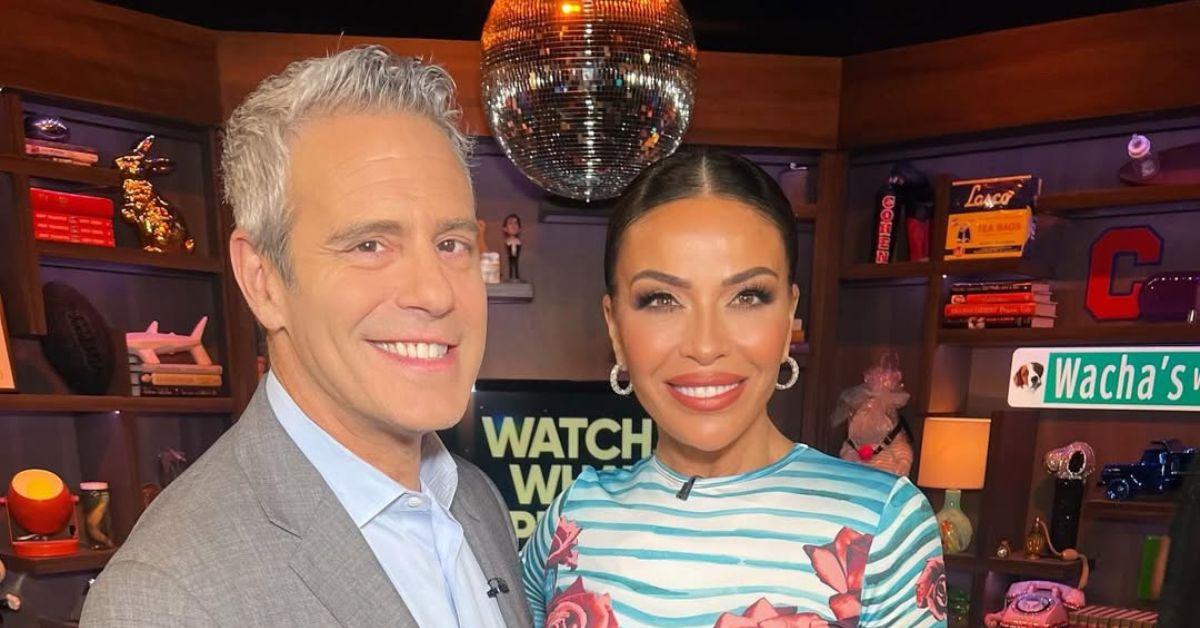 Photo of Andy Cohen and Dolores Catania