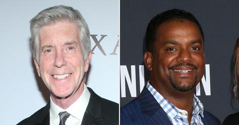 dwts tom bergeron congratulates alfonso ribeiro pp