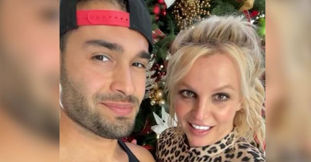britney spears sam asghari defends photos kevin federline embarrass sons