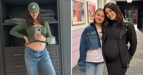 pregnant jenna dewan baby bump daughter irish dancing st patricks photos