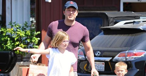 ben affleck shopping spree kids pics