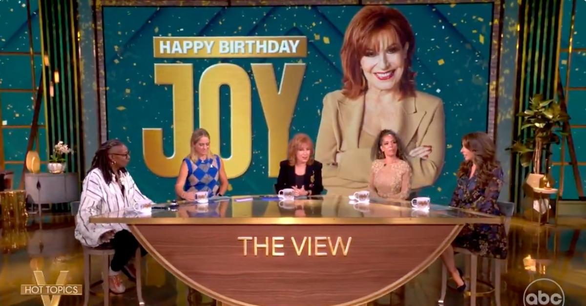 Photo of 'The View' co-hosts celebrated Joy Behar turning 83.