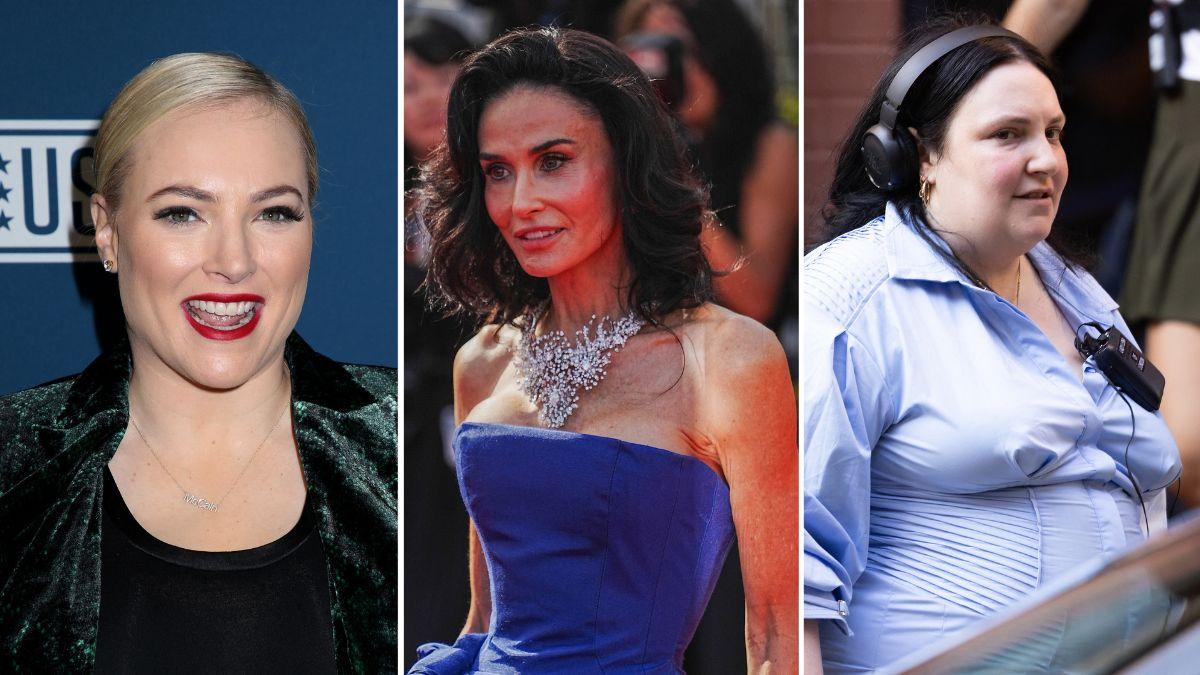 Meghan McCain, Demi Moore and Lena Dunham