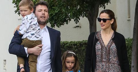 Ben Affleck and Jennifer Garner reunite for Easter Sunday