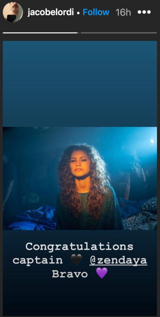 Jacob Elordi Congratulates Ex Zendaya On Her Emmy Win For 'Euphoria'