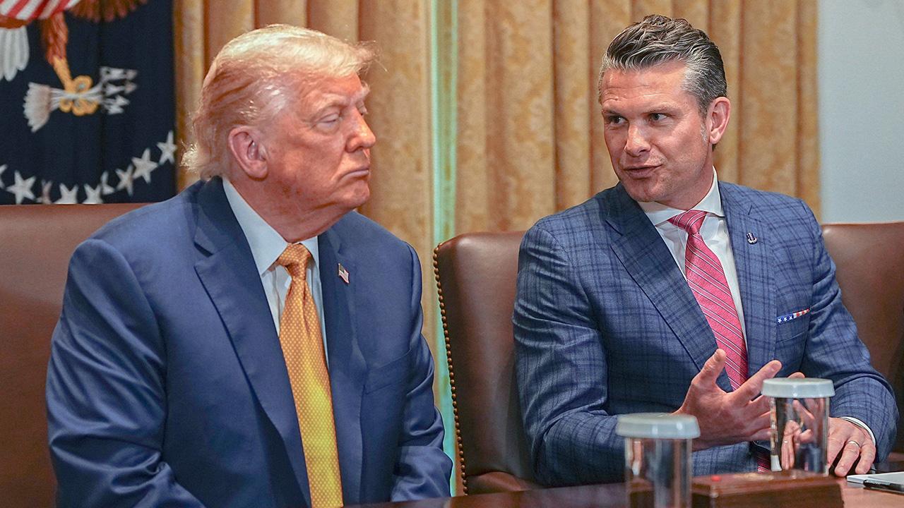Image of Pete Hegseth's workout videos frequently get trolled.