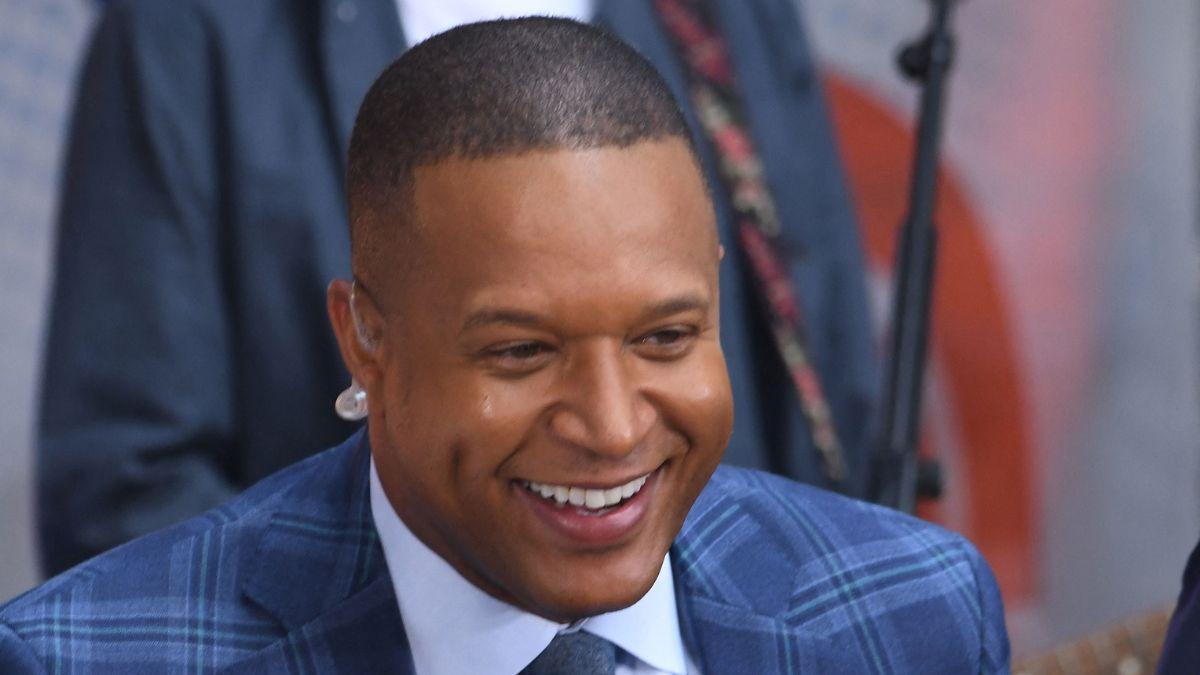 Image of Craig Melvin and Savannah Guthrie hosted 'Today' as a man later identified by police as the suspect appeared outside the studio.