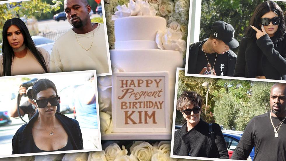 Kim kardashian birthday party