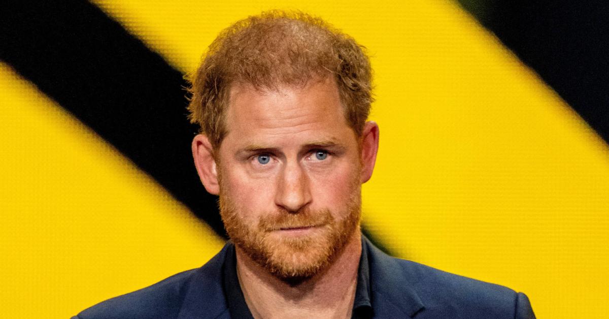 Photo of Prince Harry.