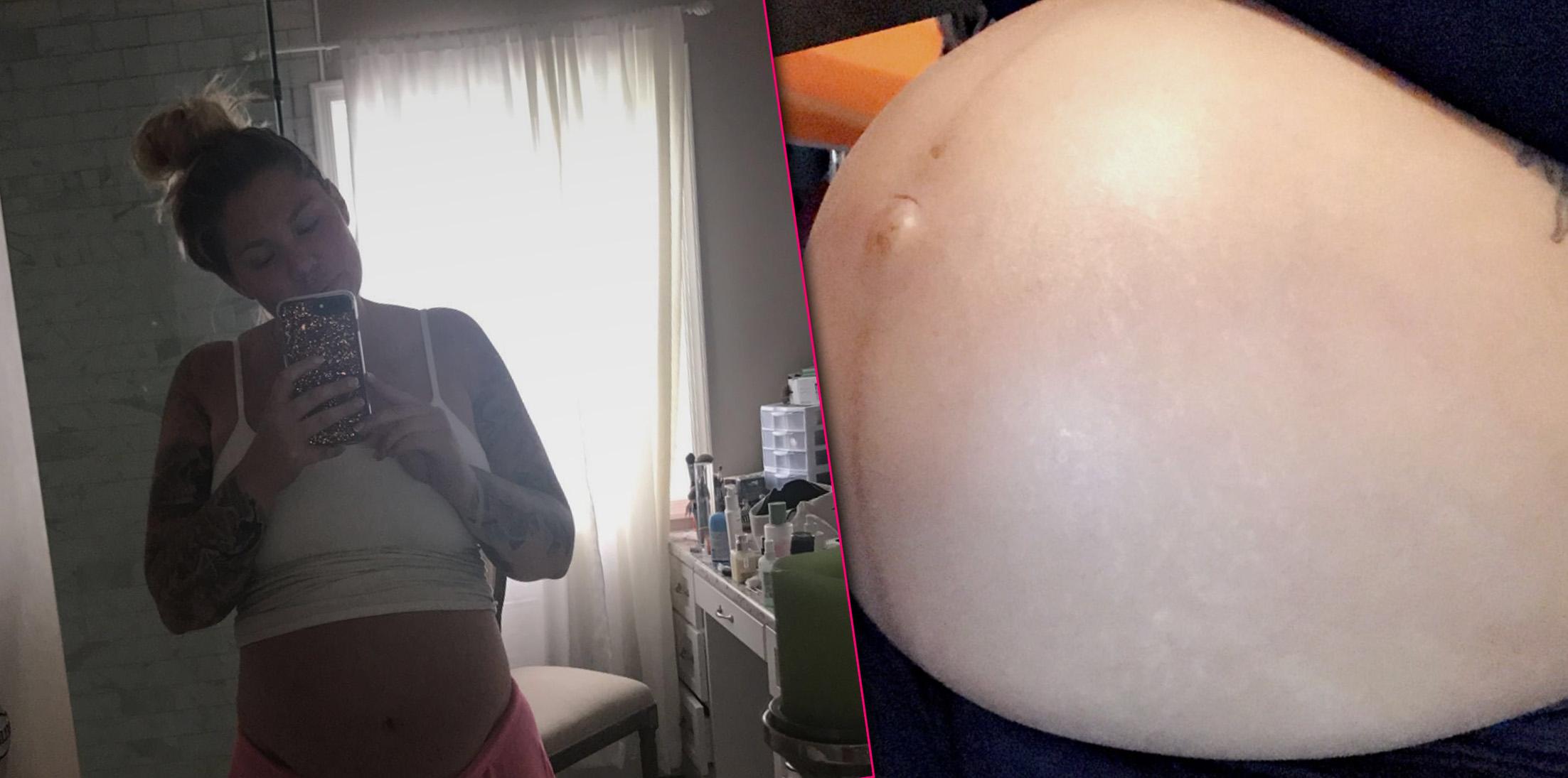 Kailyn lowry snapchat pregnant belly due date h