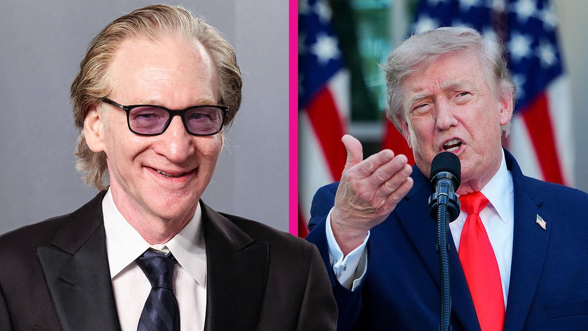 Photo of Bill Maher and Donald Trump