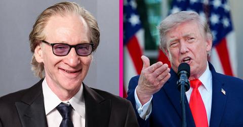Photo of Bill Maher and Donald Trump