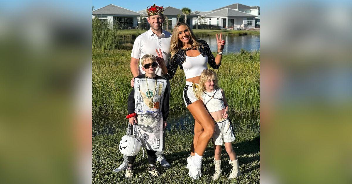 image of Eric and Lara Trump have two kids, Luke, and Carolina.