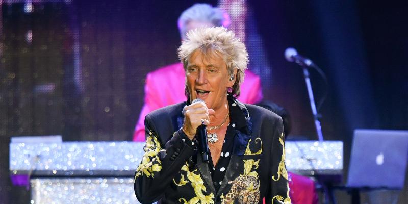 Sir Rod Stewart performs at L'AccorHotels Arena