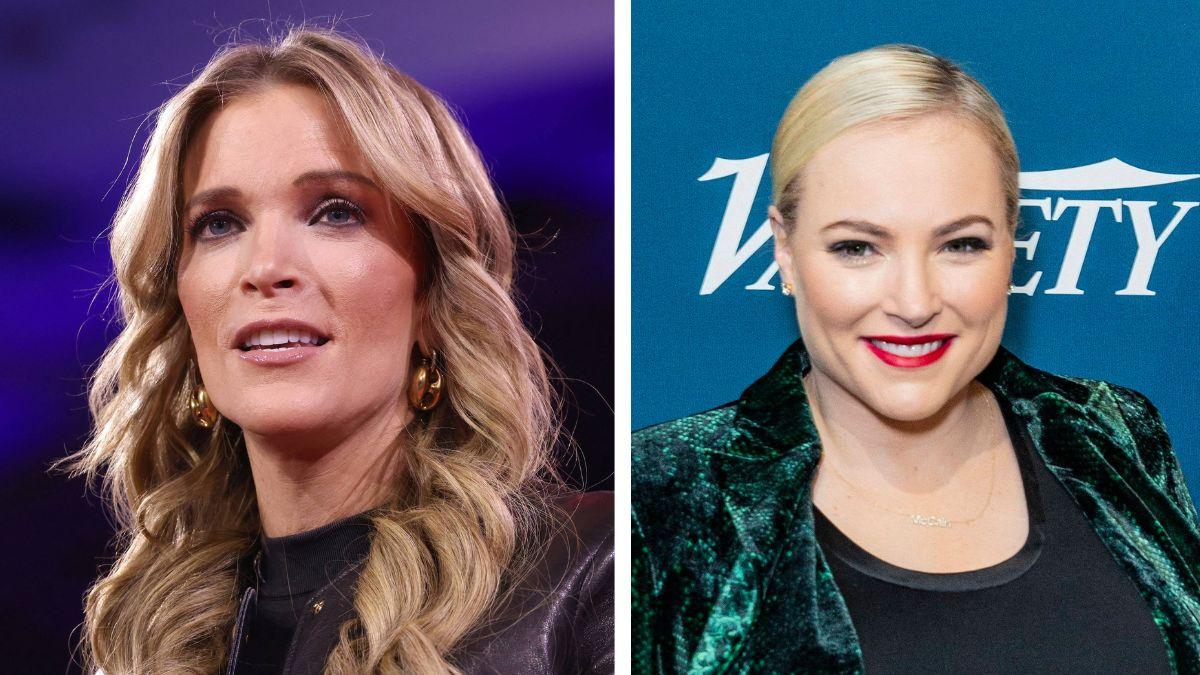 split photo of megyn kelly and meghan mccain