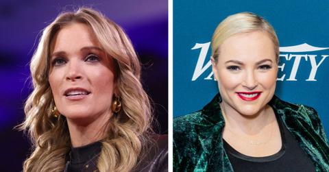 split photo of megyn kelly and meghan mccain