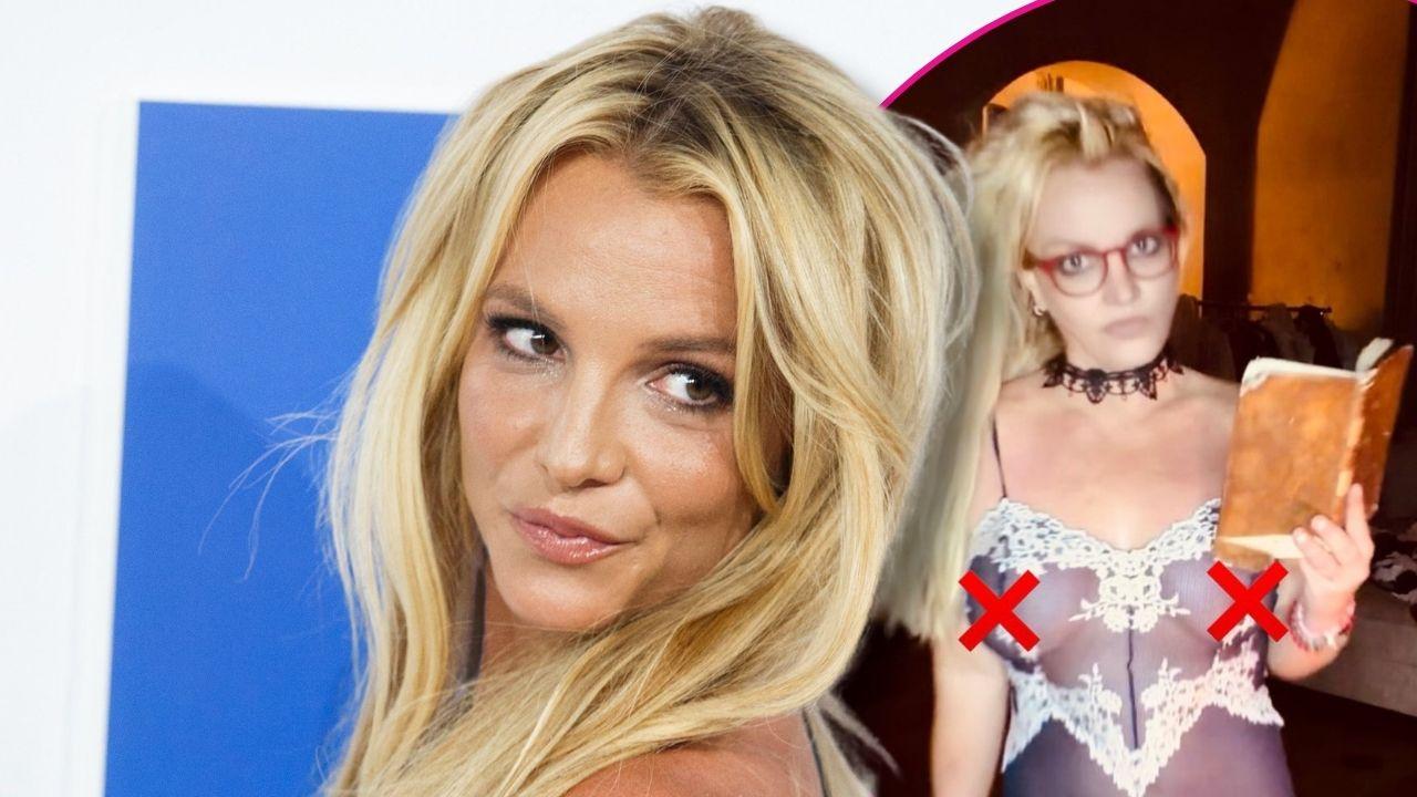 britney spears sheer dress emoji nipples