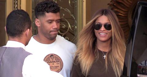 *EXCLUSIVE* A pregnant Ciara and Russell Wilson have breakfast together at the Montage