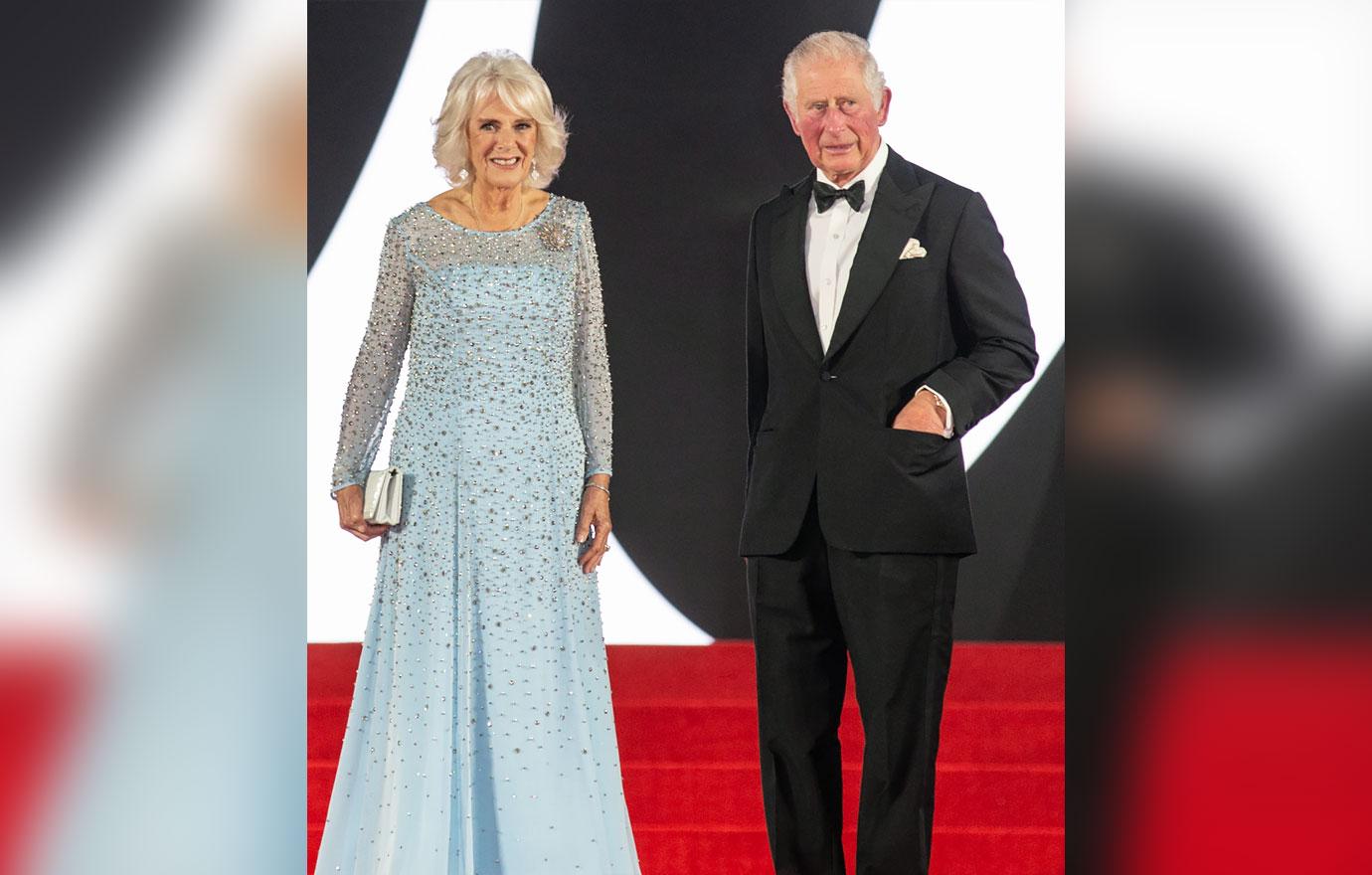 duchess kate prince william prince charles duchess camilla no time to die premiere