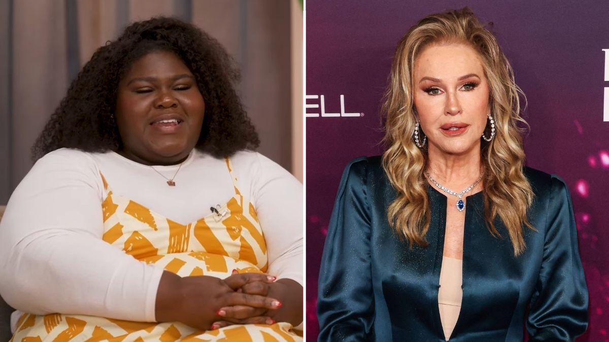 Photo of Gabourey Sidibe and Kathy Hilton