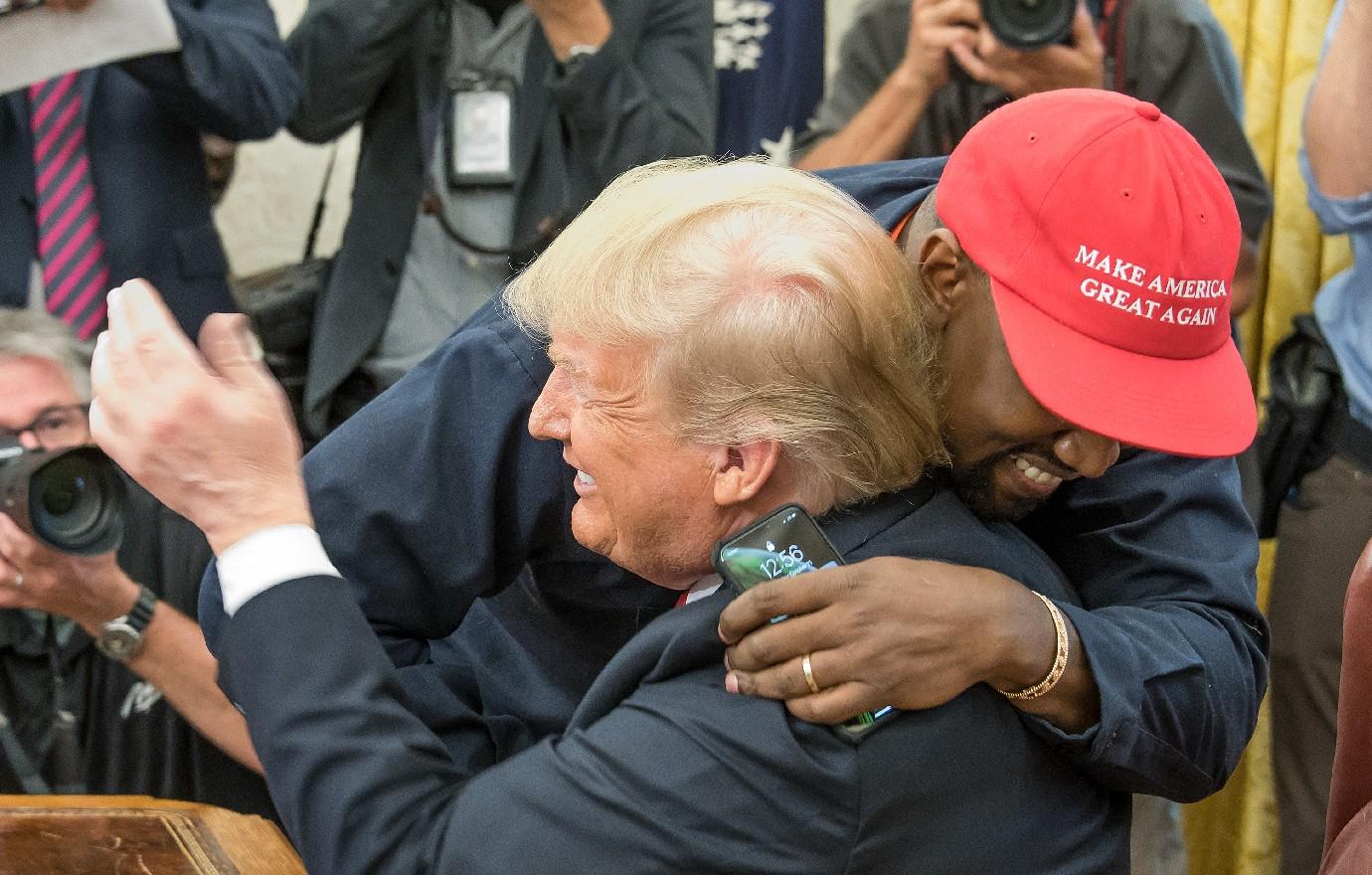 kanye trump