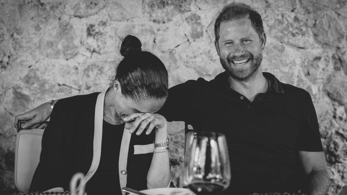 Photo of Prince Harry and Meghan Markle tied the knot in 2018.