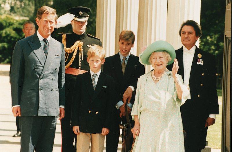 princess diana prince harry leaving royal family