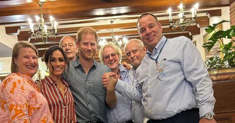 prince harry celebrated birthday drinking beers german bar