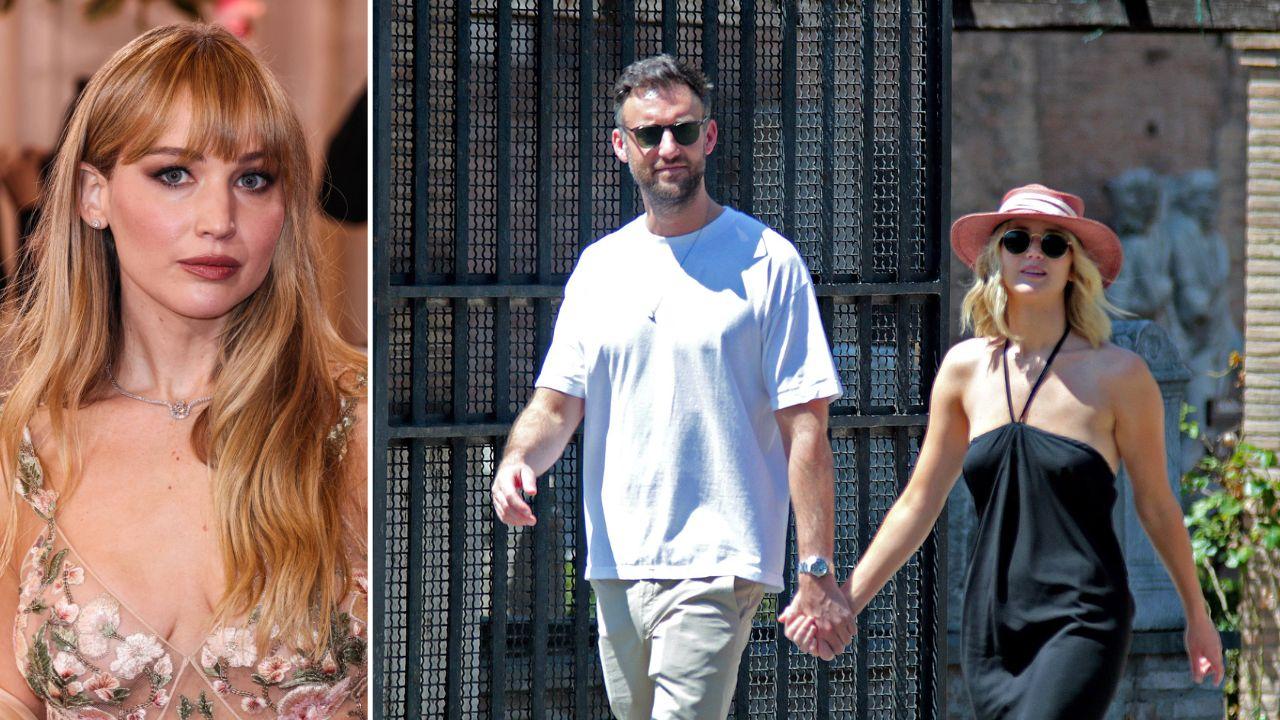 Image of Jennifer Lawrence and Cooke Maroney