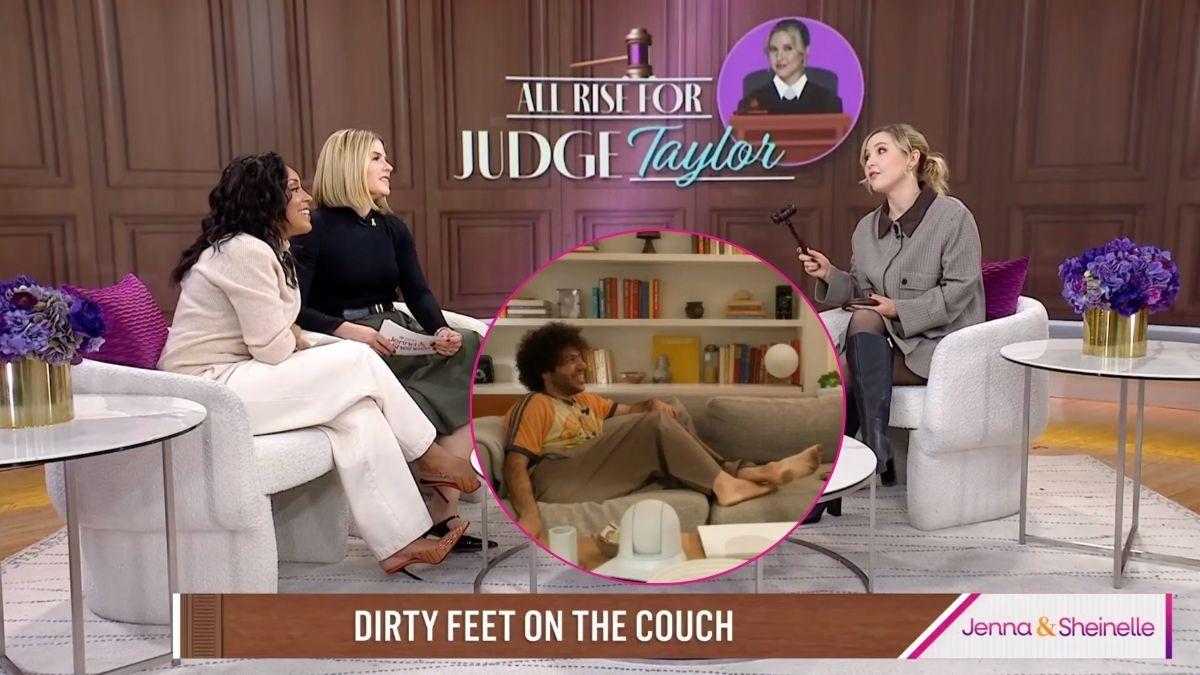 Photo of Sheinelle Jones, Jenna Bush Hager, Taylor Tomlinson and Benny Blanco