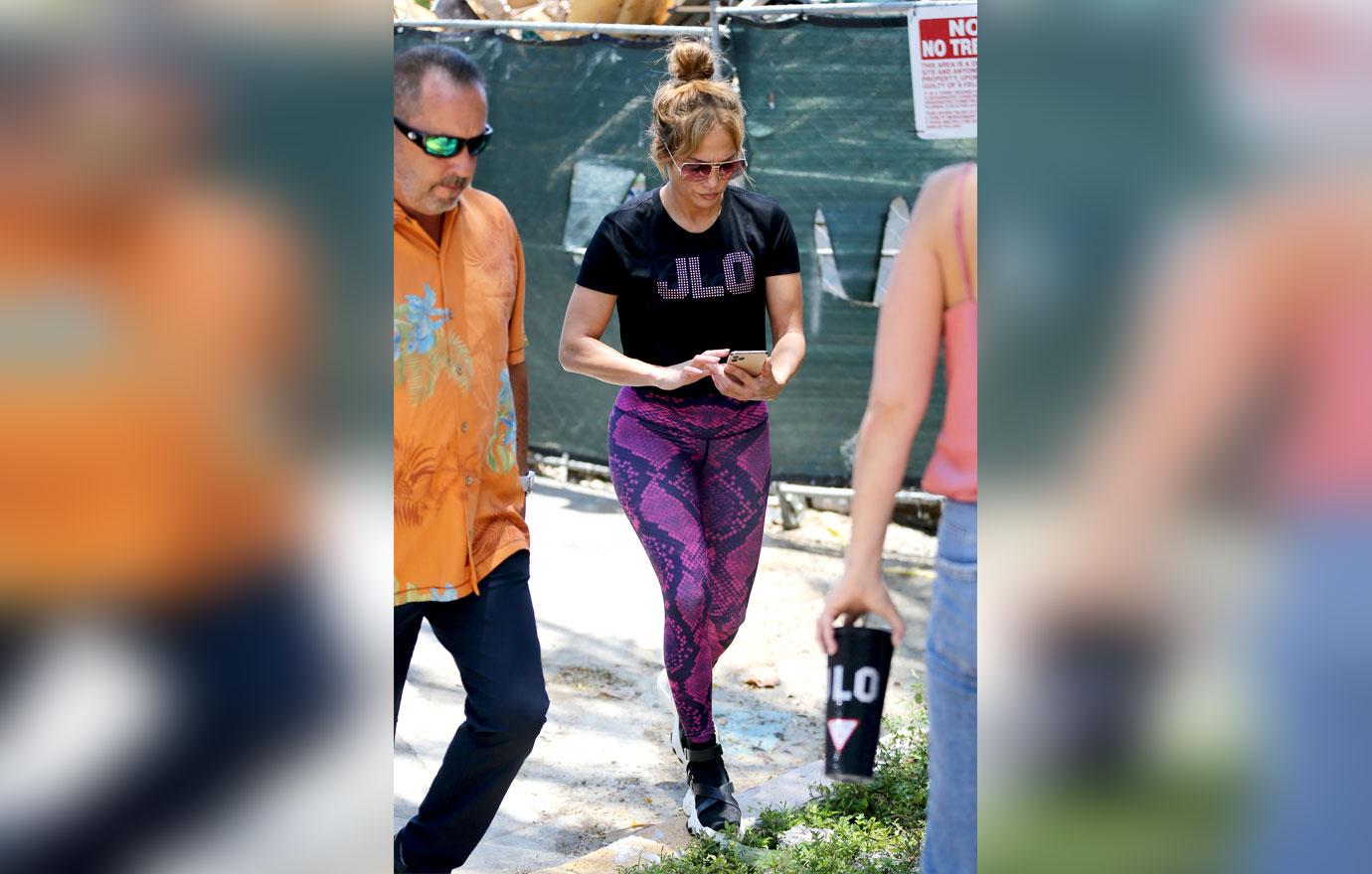 Jennifer Lopez Hits the Gym a Few Days After Her Getaway with Ben Affleck:  Photo 4555712, Jennifer Lopez Photos