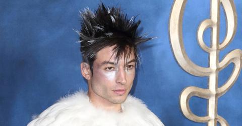 Photo of Ezra Miller.