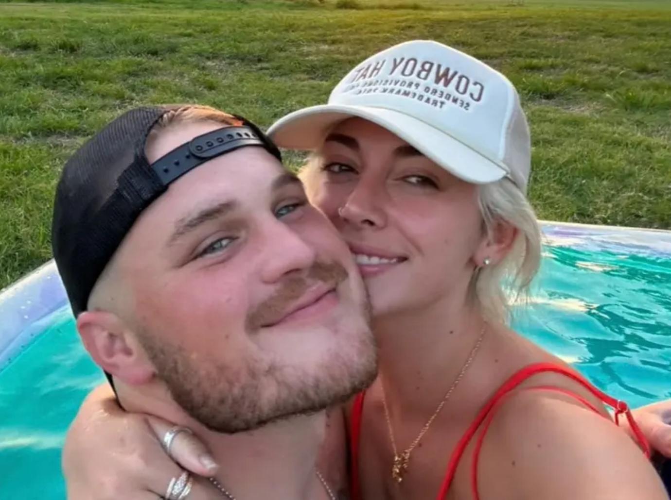 brianna chickenfry blindsided zach bryan breakup social media