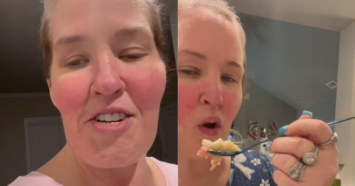 Composite photos of Mama June