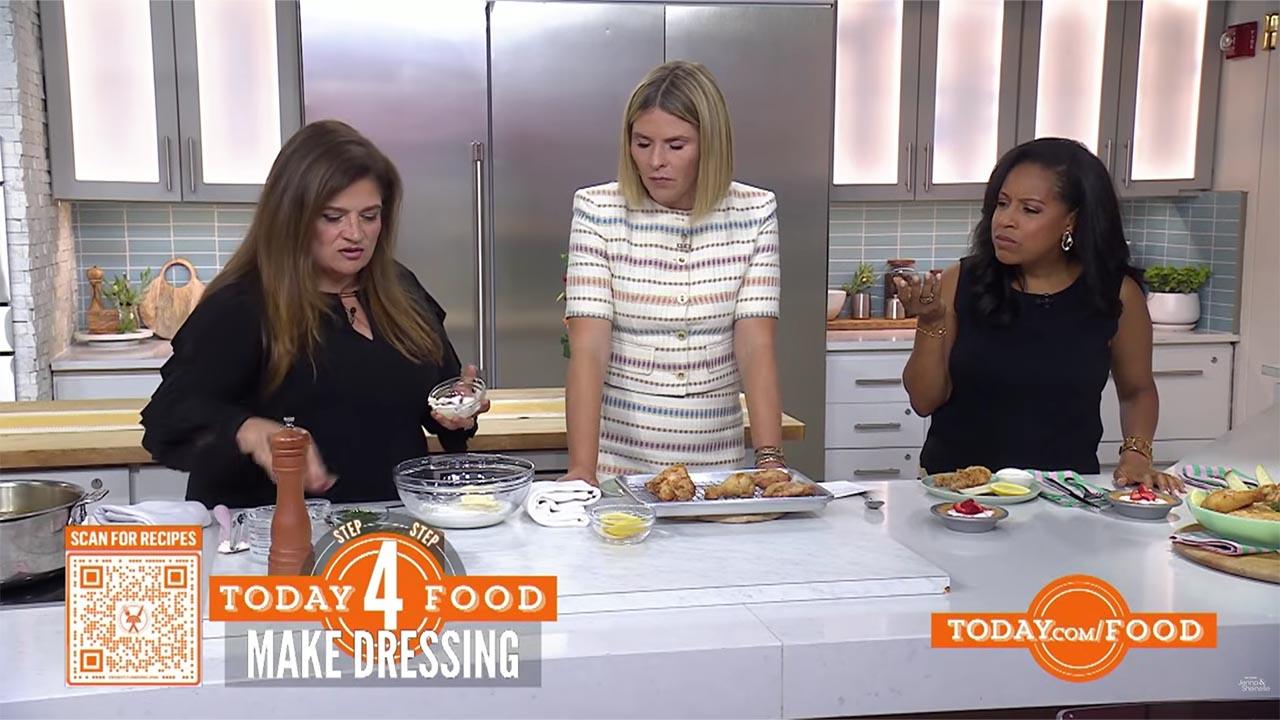 Sheinelle Jones ,Jenna Bush Hager,Alex Guarnaschelli