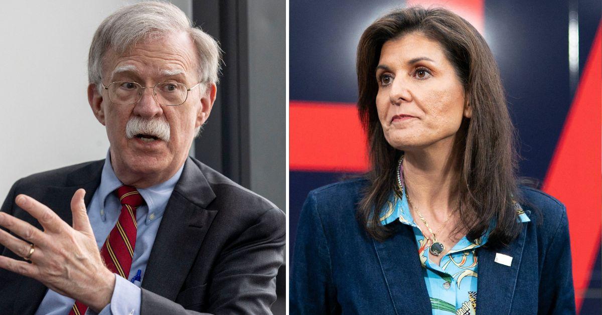 john bolton disappointed nikki haley endorsement donald trump