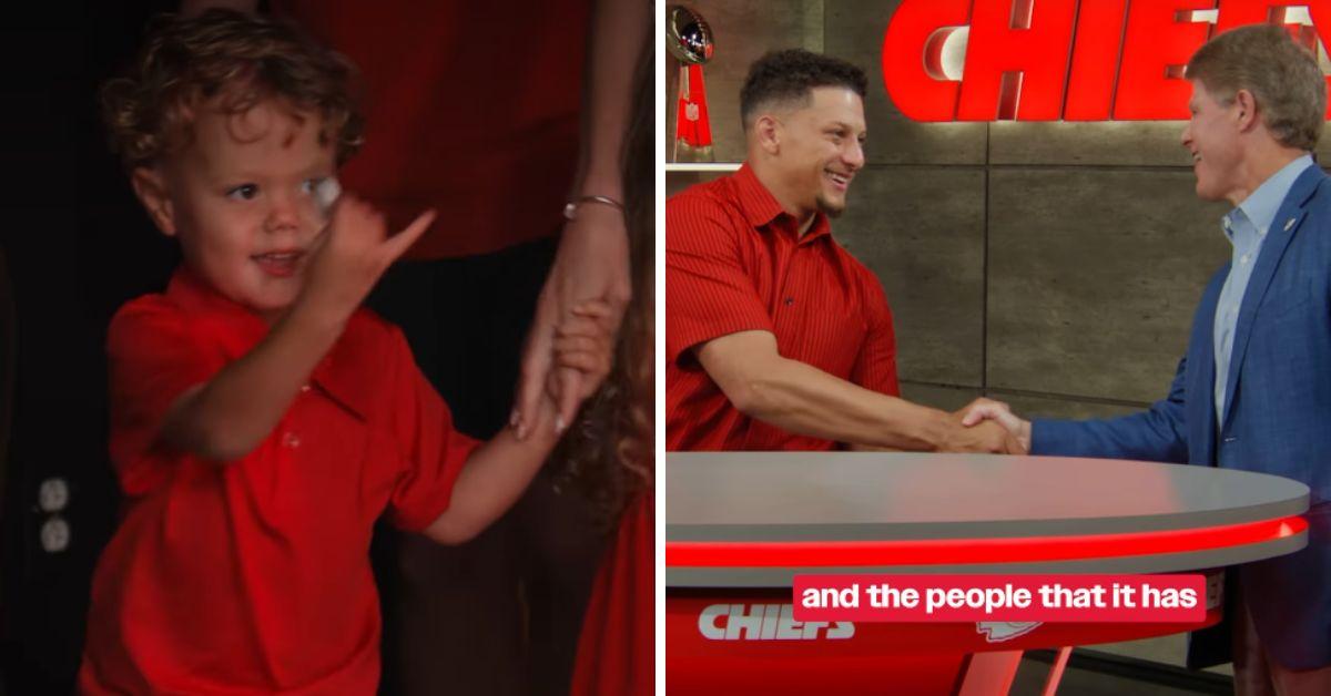 image of Patrick Mahomes said signing his long-term contract means a great deal.