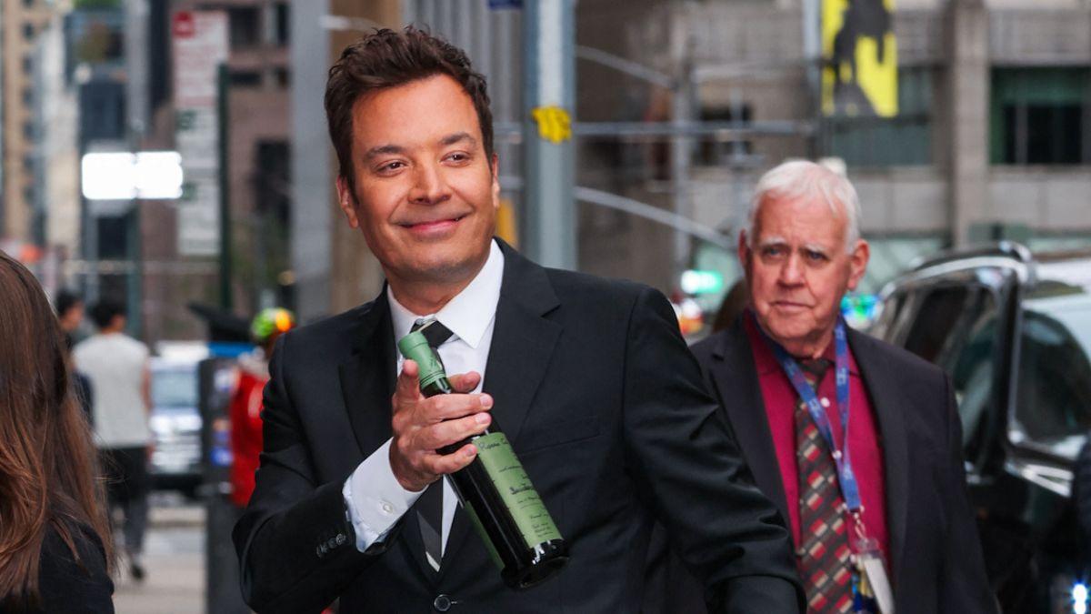 Image of Jimmy Fallon reflected on late-night television's impact.