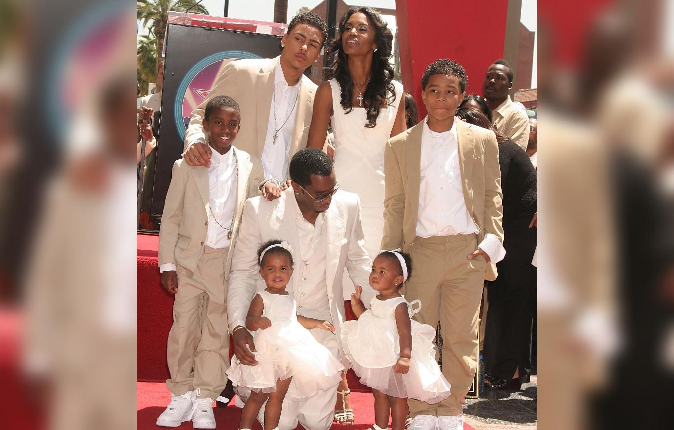 sean diddy combs twin daughters pay tribute late mother kim porter