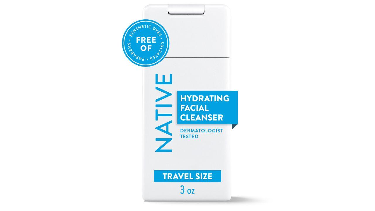 native hydrating facial cleanser