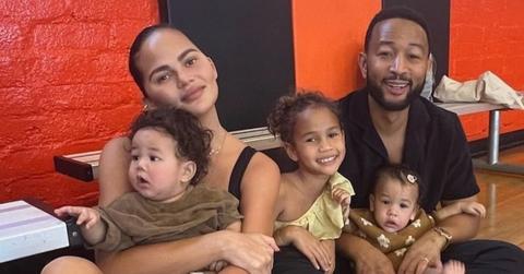 chrissy teigen jokes possibly having baby no john legend