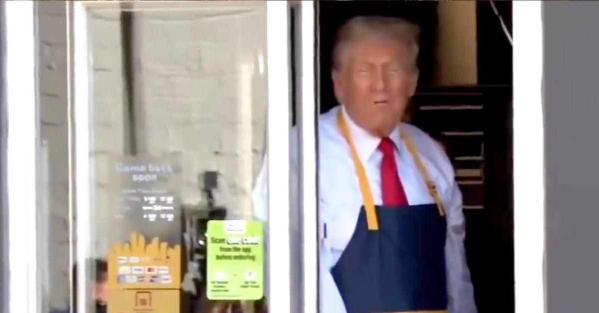 donald trump mcdonalds