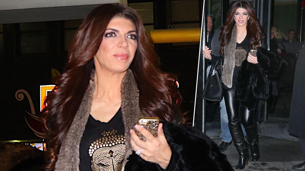 teresa giudice house arrest leaving hotel