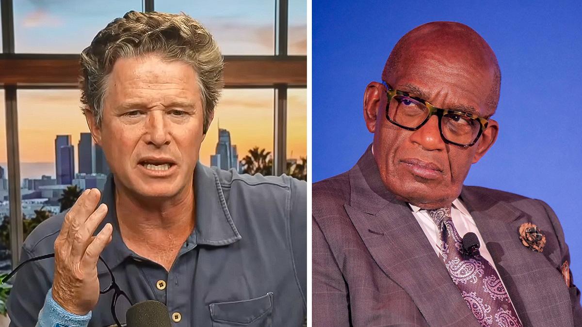Split photo of Billy Bush and Al Rokr