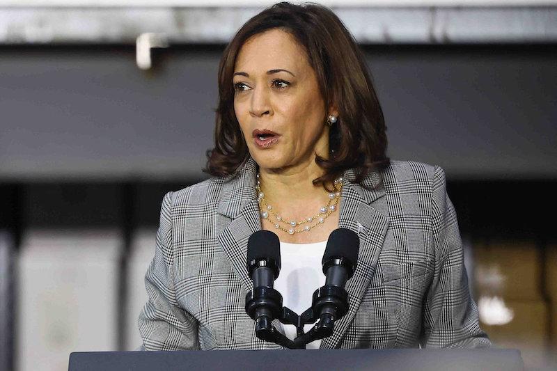 kamala harris word salad