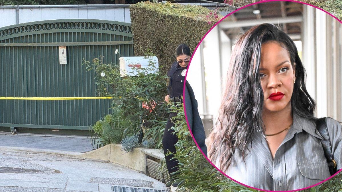 Composite photo of Rihanna.