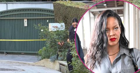 Composite photo of Rihanna.