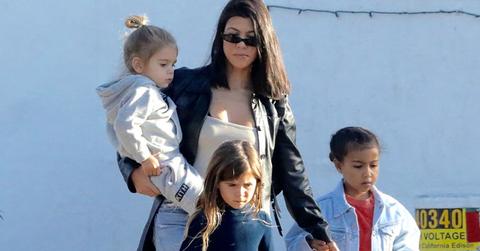 Kourtney kardashian kids photos mothers day